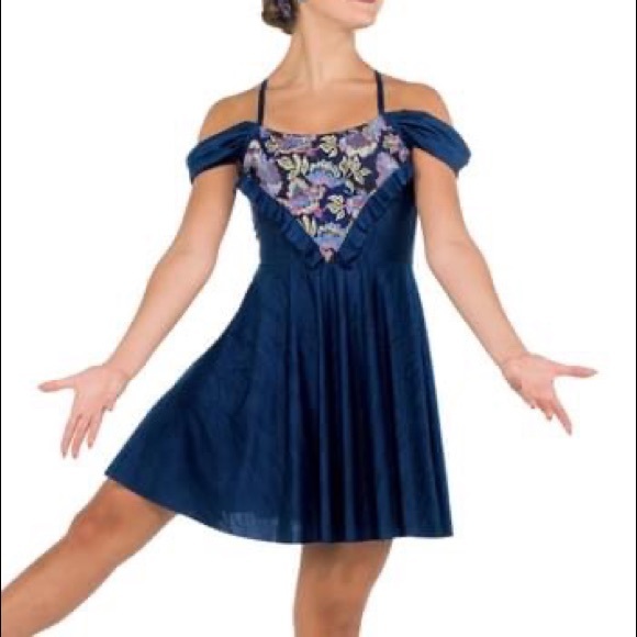 Weissman Other - NEW Never Worn Weissman Drop In the Ocean Navy Lyrical Costume